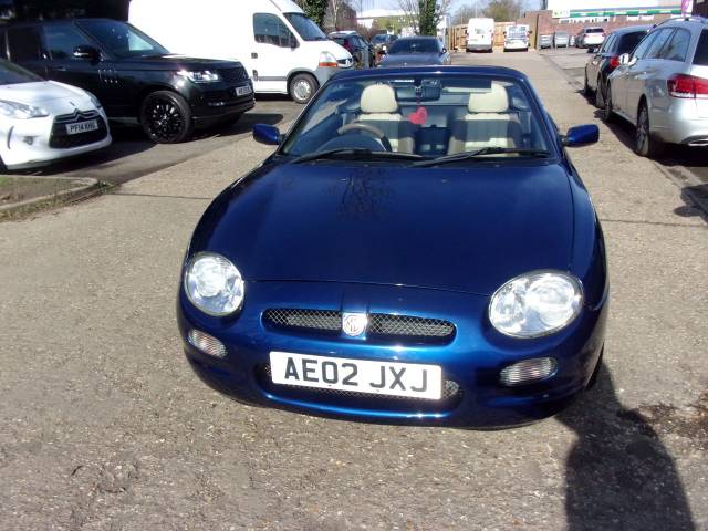 2002 MG MGF 1.8i VVC 2dr