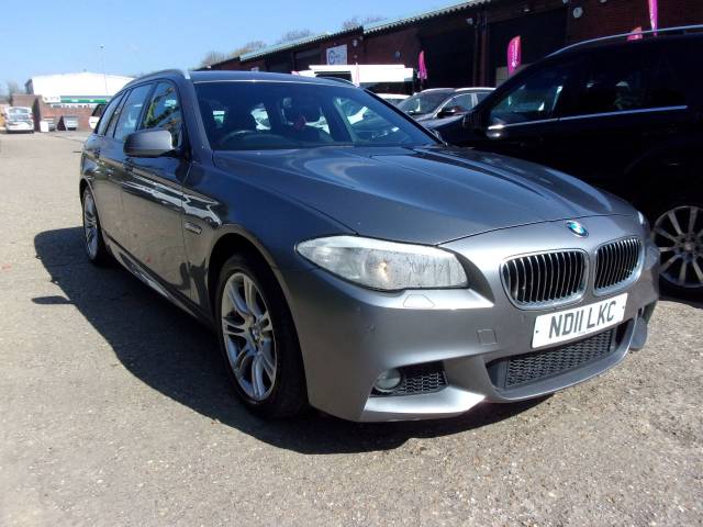 BMW 5 Series 2.0 520d M Sport 5dr Step Auto Estate Diesel Grey