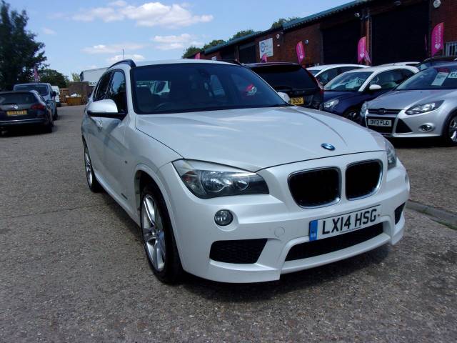 BMW X1 2.0 sDrive 18d M Sport 5dr Step Auto Estate Diesel White