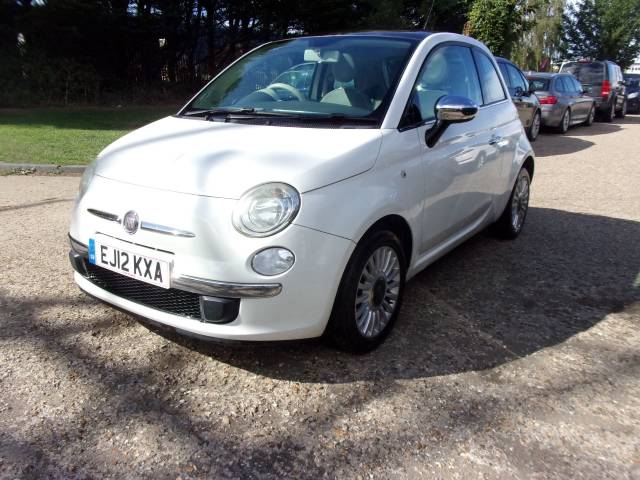 2012 Fiat 500 1.2 Lounge 3dr [Start Stop]