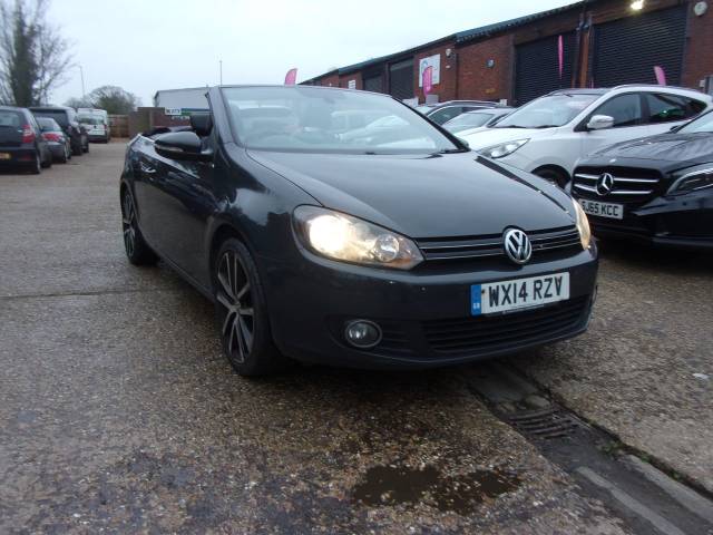 Volkswagen Golf 2.0 TDI BlueMotion Tech GT 2dr Convertible Diesel Grey
