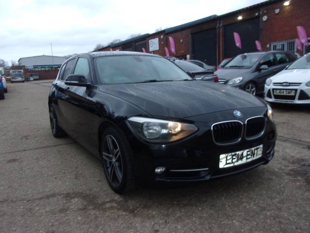 BMW 1 Series 1.6 114d Sport 5dr Hatchback Diesel Black