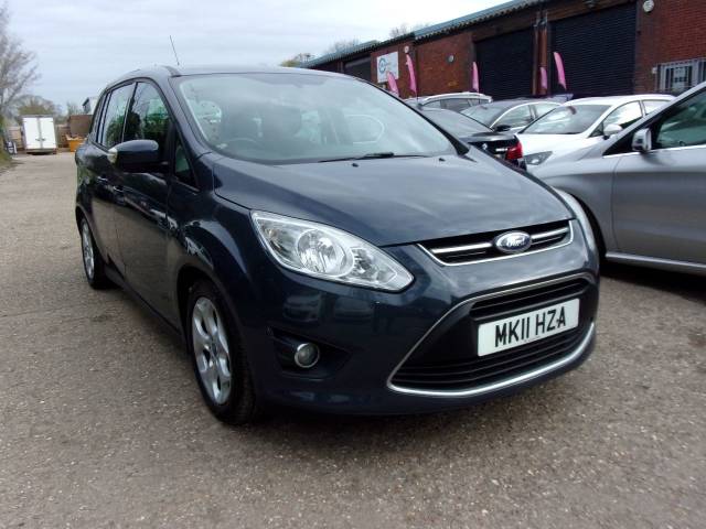 Ford Grand C-MAX 1.6 Zetec 5dr MPV Petrol Blue