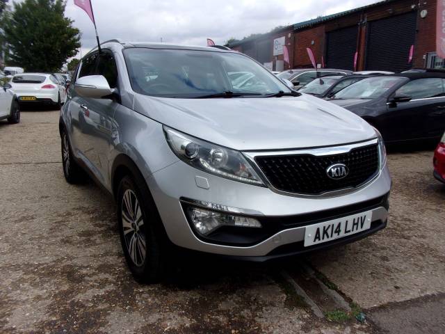 Kia Sportage 1.7 CRDi ISG 3 5dr [Sat Nav] Estate Diesel Silver