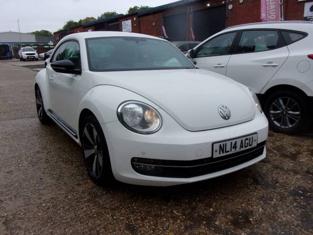 Volkswagen Beetle 2.0 TDI Sport 3dr Hatchback Diesel White
